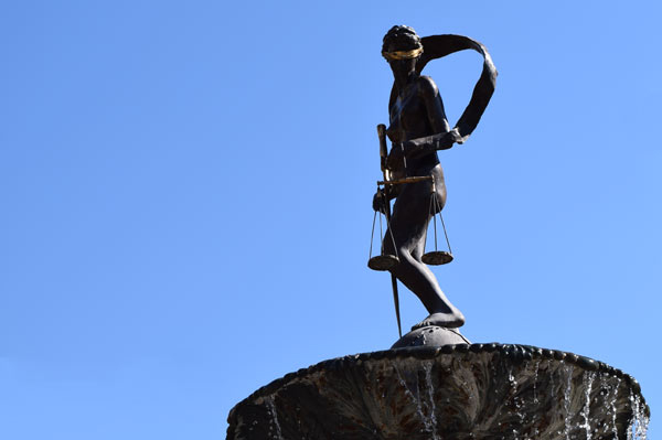 Lady Justice Fountain