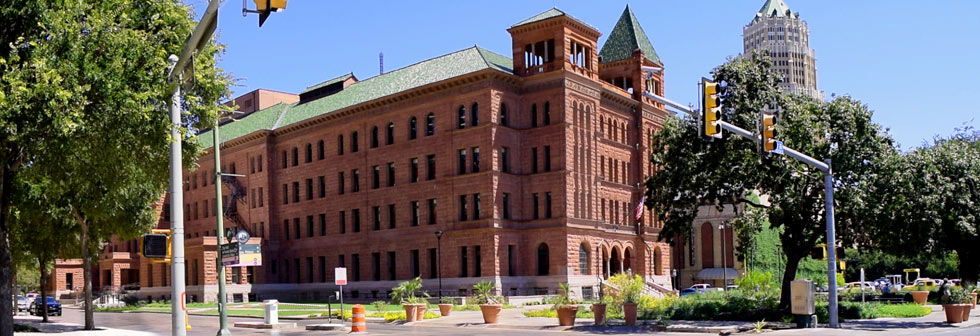 Back of the Courthouse after restoration completion